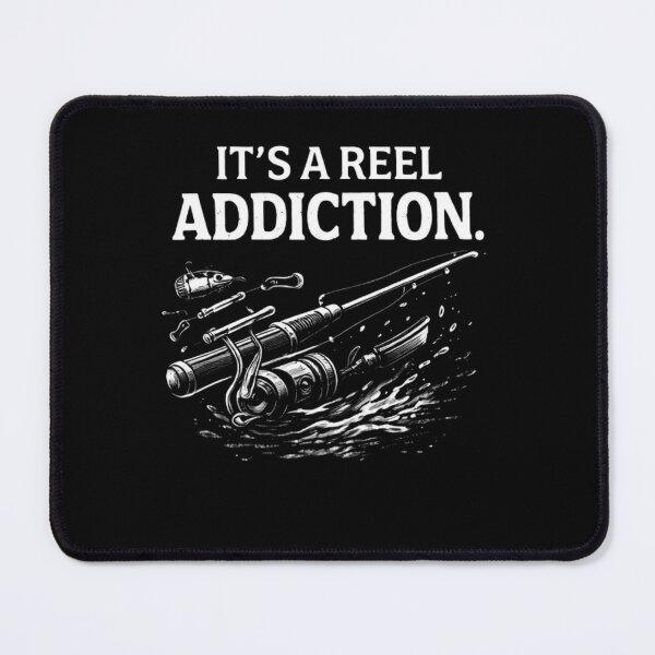 Item preview, It’s a Reel Addiction – Funny Fishing Humor Design designed and sold by PaulaDesignCo.