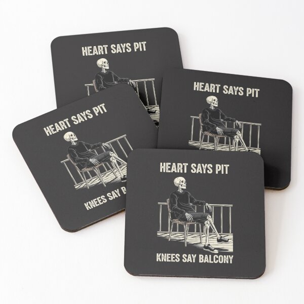 Item preview, Heart Says Pit Knees Say Balcony designed and sold by andromeda-redd.