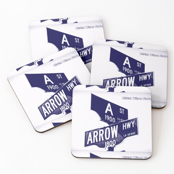 Item preview, A Street & Arrow Highway, La Verne, CA by Mistah Wilson designed and sold by The Street Sign Store.