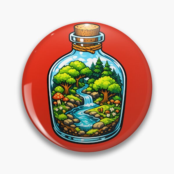 Item preview, Miniature Forest in a Bottle designed and sold by kyokugen.