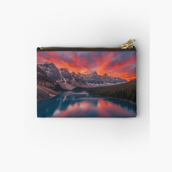 Item preview, Crimson Sky Sunset – Red Cloud Landscape Aesthetic designed and sold by MerlinWear.