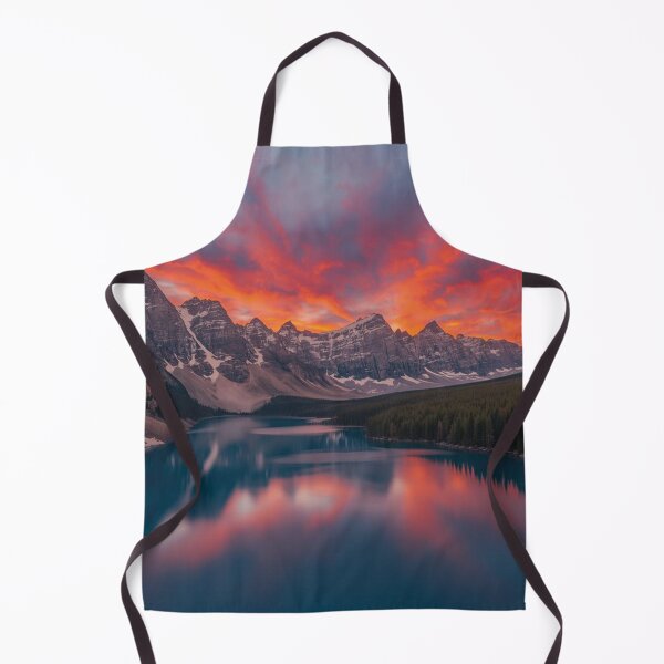 Item preview, Crimson Sky Sunset – Red Cloud Landscape Aesthetic designed and sold by MerlinWear.