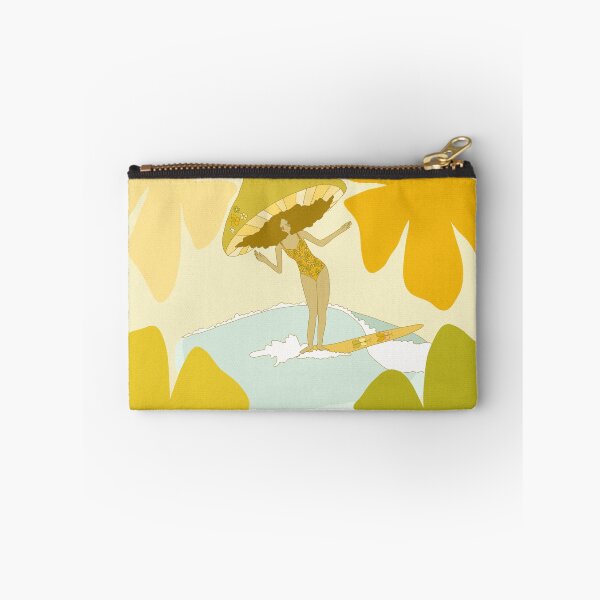 Item preview, Mushy lady surf retro art by surfy birdy designed and sold by surfybirdy.