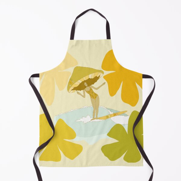 Item preview, Mushy lady surf retro art by surfy birdy designed and sold by surfybirdy.