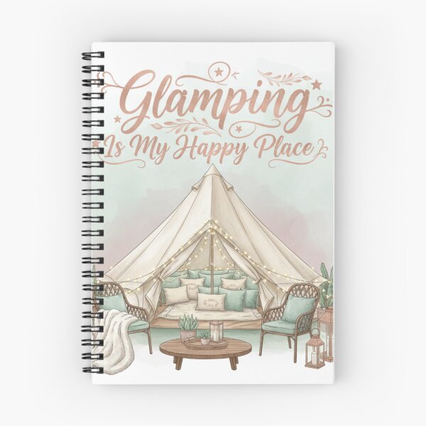 Item preview, Glamping Is My Happy Place designed and sold by BeastandBanshiLLC.