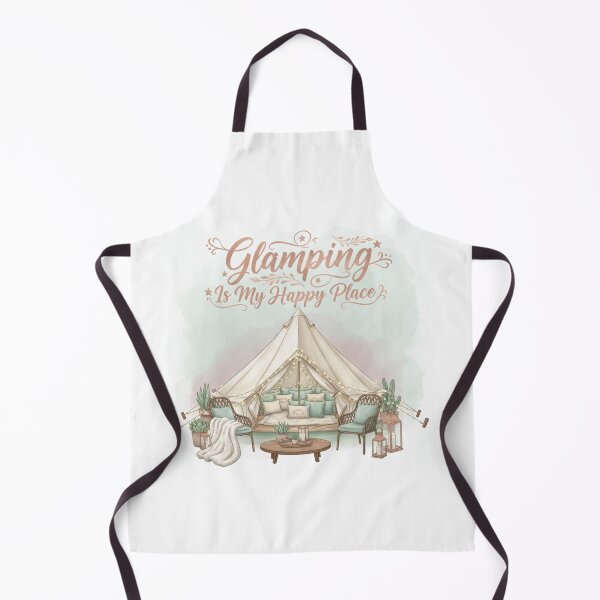 Item preview, Glamping Is My Happy Place designed and sold by BeastandBanshiLLC.