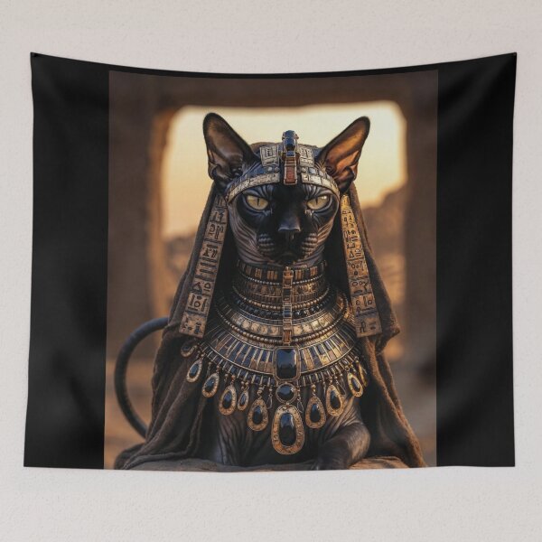 Item preview, The Pharaoh’s Sphynx Guardian 2 designed and sold by MakarenaCreate.