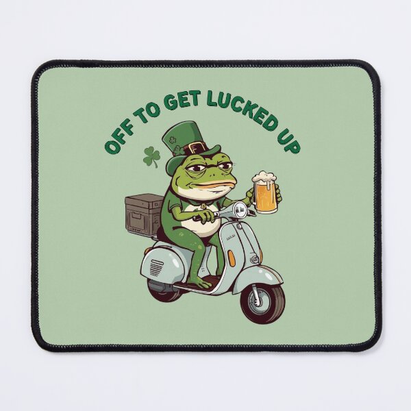 Item preview, ST. PATRICK'S FROG, OFF TO GET LUCKED UP designed and sold by BKDIGITALSHOP.