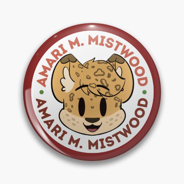 Item preview, Amari Mistwood Emoji Coin - Amari & Finley designed and sold by Pineappleopolis.