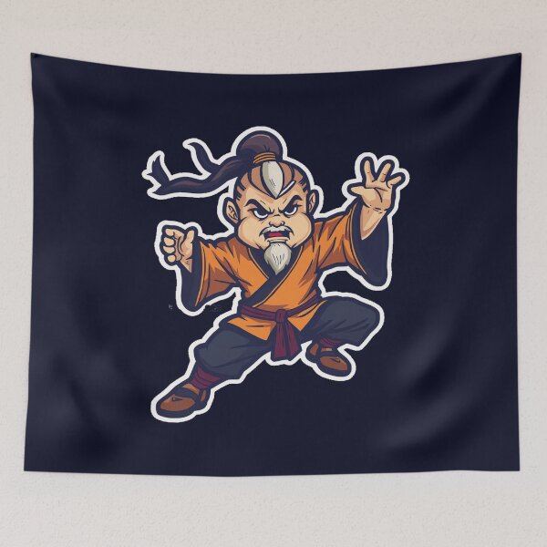 Item preview, Shaolin Warrior – Legendary Martial Arts Monk designed and sold by MerlinWear.