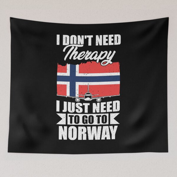 Item preview, I Don't Need Therapy I Just Need to Go to Norway  designed and sold by GabbyKash.