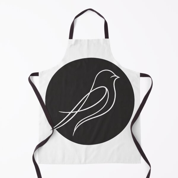 Item preview, Minimal One Line Bird Logo – Elegant Continuous Line Bird Illustration designed and sold by Shopchid.