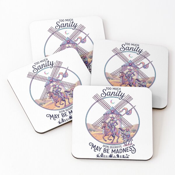 Item preview, Don Quixote & Sancho vs Windmills designed and sold by VoidAnimeStudio.