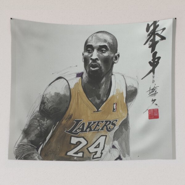 Item preview, Black Mamba  Sumi-e  designed and sold by AnimeArsenalPrints.