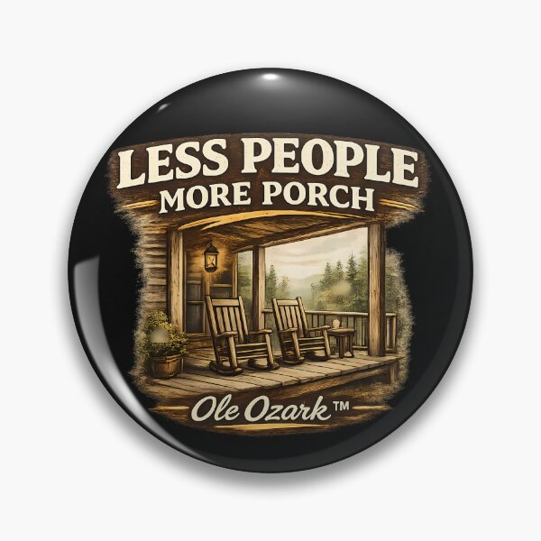 Item preview, Less People More Porch designed and sold by OleOzark.