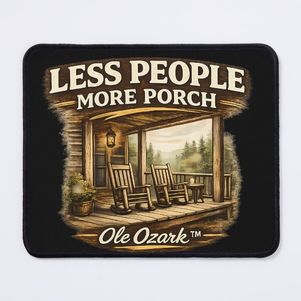 Item preview, Less People More Porch designed and sold by OleOzark.