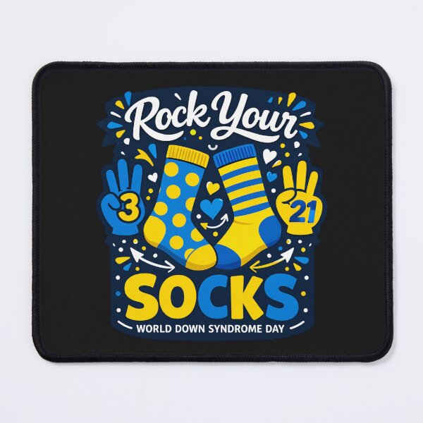 Item preview, Rock Your Socks 3/21 World Down Syndrome Day Awareness designed and sold by faridman.