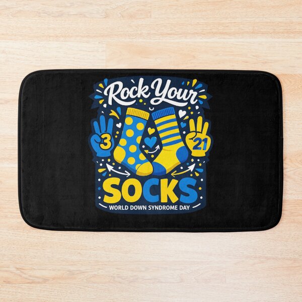 Item preview, Rock Your Socks 3/21 World Down Syndrome Day Awareness designed and sold by faridman.