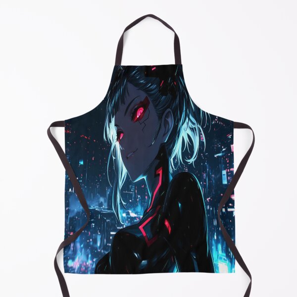 Item preview, Futuristic Cyberpunk Character with Neon Accents designed and sold by snyderdesigners.