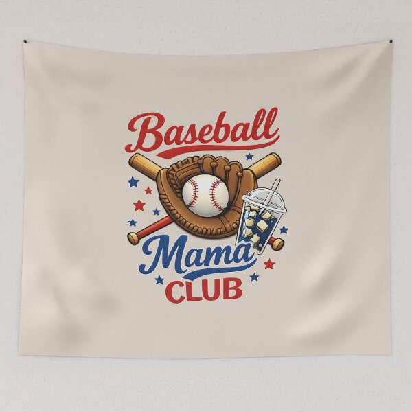 Artikelvorschau, Baseball-Mama – Übergroßes, lustiges Baseball-Spieltags-Motto für Frauen entworfen und verkauft von gear-posters.