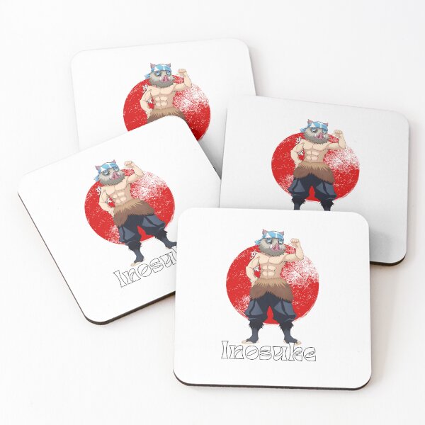 Item preview, Wild Boar‑Masked Dual‑Blade Warrior – Fierce Anime Fighter designed and sold by lamiarte.