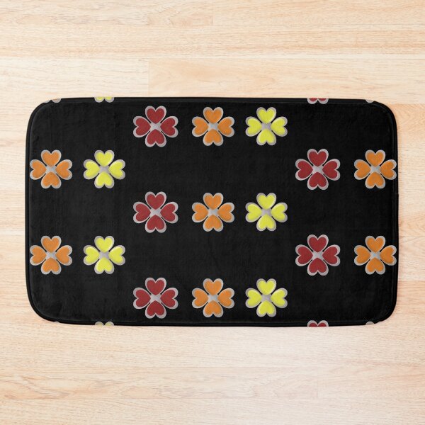 Item preview, Copy of Pendant dark blue, light green,yellow,red clover print designed and sold by YaroshMaria.