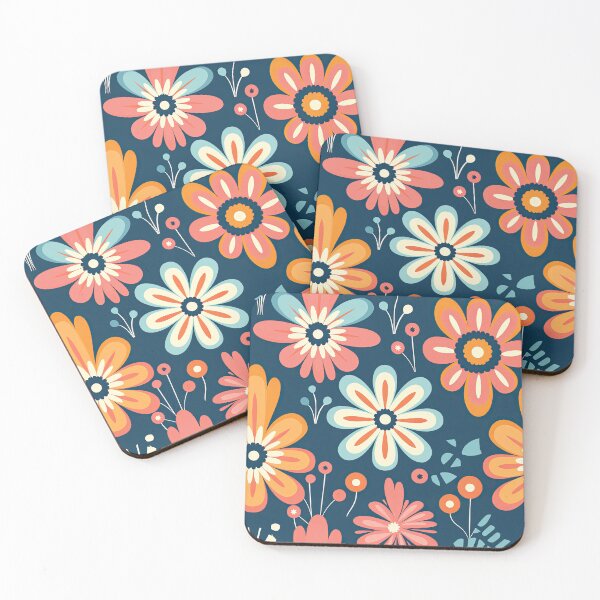 Item preview, Groovy Floral Pattern designed and sold by twodogdesign.