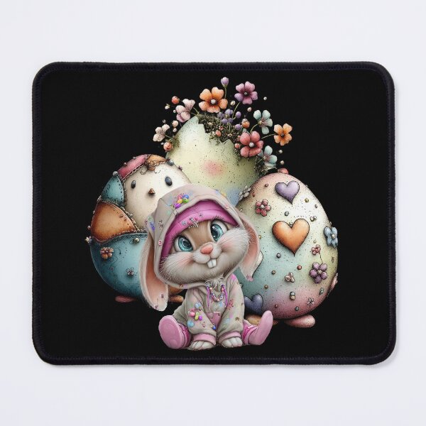 Item preview, Pastel Easter Bunny With Decorative Eggs designed and sold by Szpaku desart .