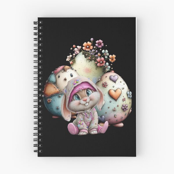Item preview, Pastel Easter Bunny With Decorative Eggs designed and sold by Szpaku desart .