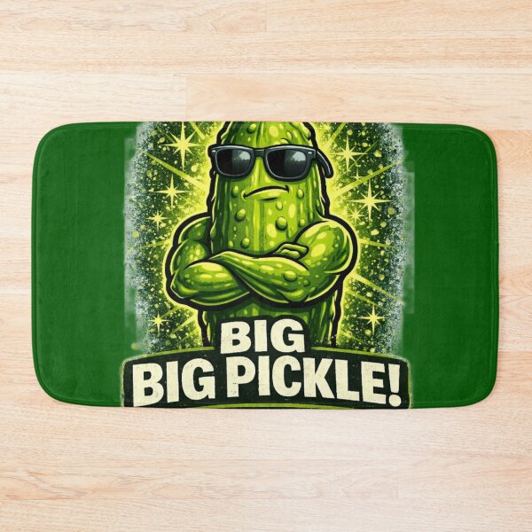 Item preview, I Am The Big Pickle! – Boss Pickle Funny Sunglasses T-Shirt Design designed and sold by BB Design Garage.