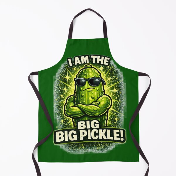 Item preview, I Am The Big Pickle! – Boss Pickle Funny Sunglasses T-Shirt Design designed and sold by BB Design Garage.