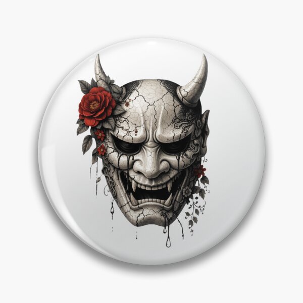 Item preview, Porcelain Hannya Mask — NYAO Specimen No.057 (Obsession in Ruby) designed and sold by NYAO-YUUKI.