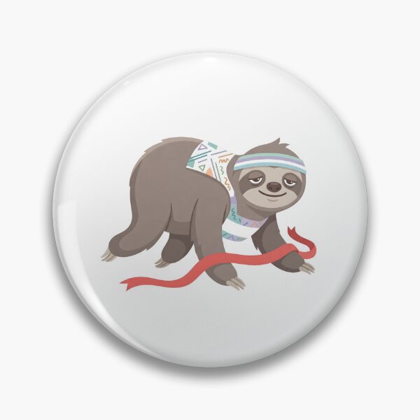 Item preview, Funny Sleepy Sloth Marathon Finish Line designed and sold by Kvarny.