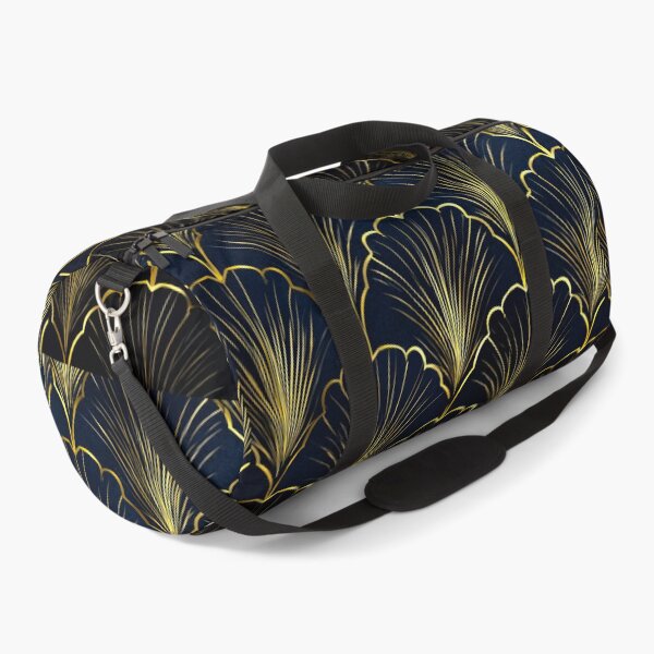 Item preview, Dark Midnight Blue And Golden Art Deco Pattern designed and sold by DEC02.