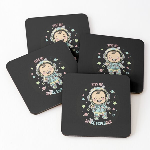 Item preview, Cute Baby Astronaut Kiss Me Space Explorer designed and sold by BestChoiceService.