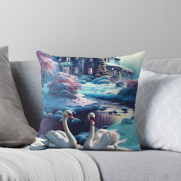 Item preview, SWANS IN WINTER designed and sold by Tammera.