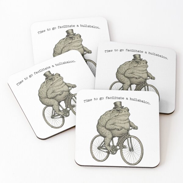 Item preview, Toad Bicycle Shirt Fancy Speaking | Animal Time to facilitate a hullabaloo Shirt designed and sold by rvanderveken.