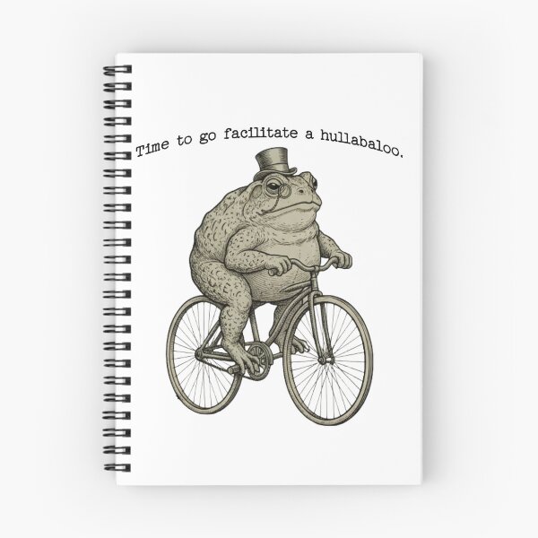 Item preview, Toad Bicycle Shirt Fancy Speaking | Animal Time to facilitate a hullabaloo Shirt designed and sold by rvanderveken.