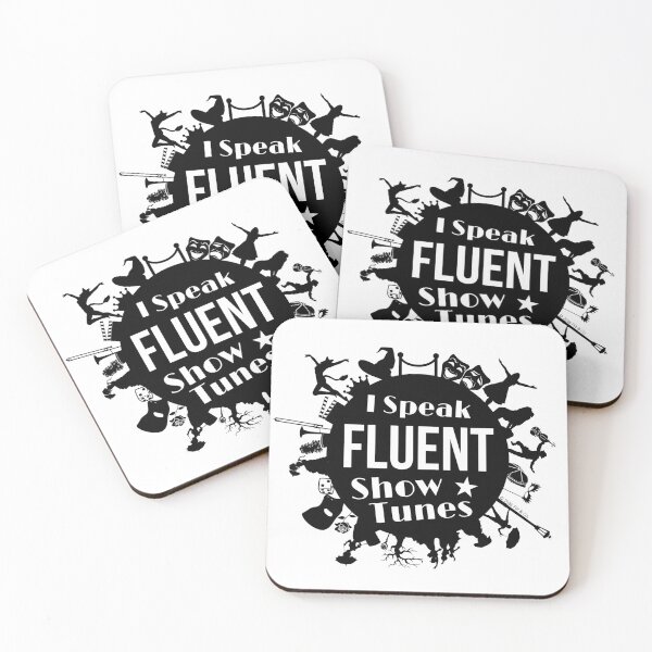 Item preview, I Speak Fluent Show Tunes Reimagined - Black/White designed and sold by Flit & Co..