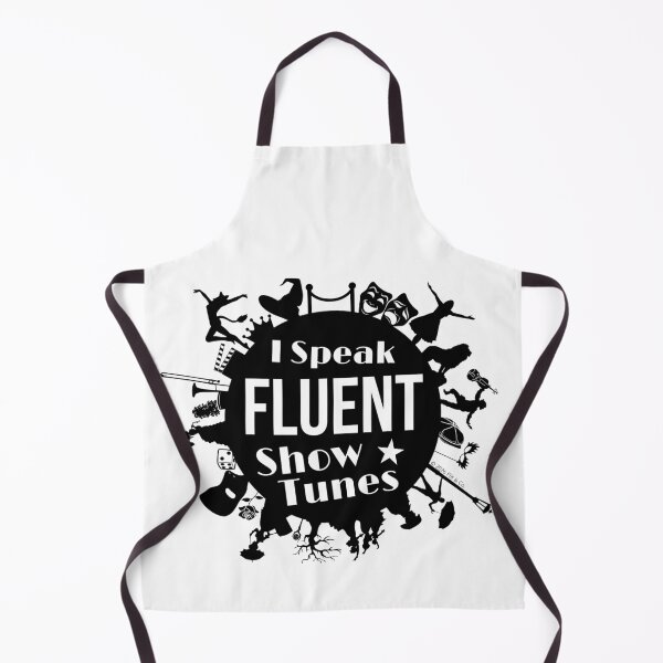 Item preview, I Speak Fluent Show Tunes Reimagined - Black/White designed and sold by Flit & Co..