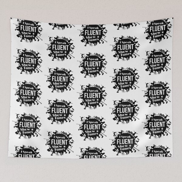 Item preview, I Speak Fluent Show Tunes Reimagined - Black/White designed and sold by Flit & Co..