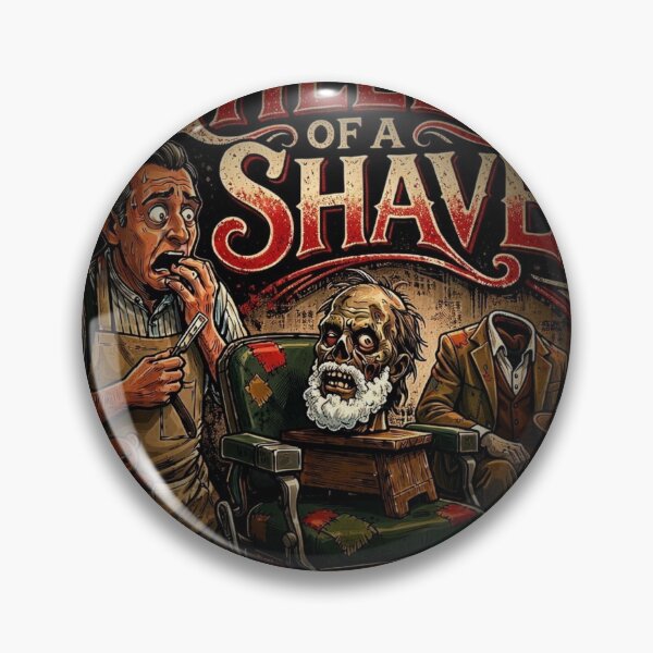 Item preview, At the barber's after the apocalypse designed and sold by sypetru.