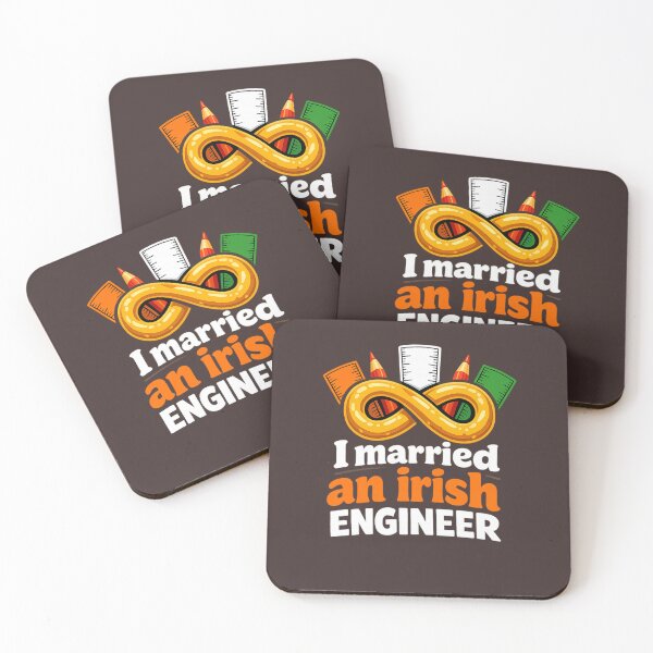 Item preview, I Married an Irish Engineer Funny St Paddys Day Costume  designed and sold by faridman.