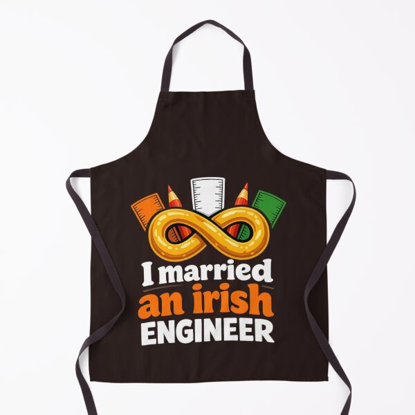 Item preview, I Married an Irish Engineer Funny St Paddys Day Costume  designed and sold by faridman.