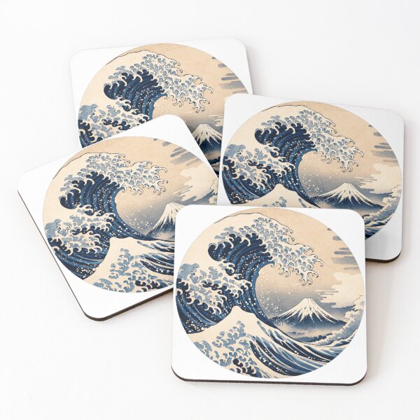 Item preview, Hokusai Ukiyo-e Great Wave Mount Fuji Art designed and sold by SakuraMarket26.