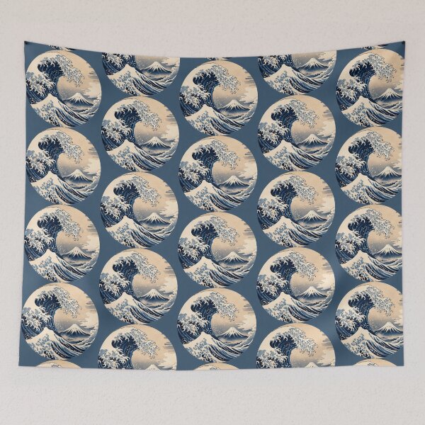 Item preview, Hokusai Ukiyo-e Great Wave Mount Fuji Art designed and sold by SakuraMarket26.