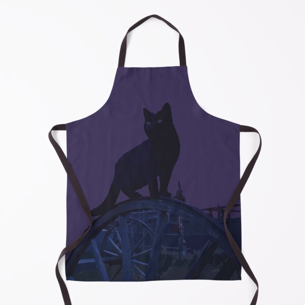 Item preview, Black Cat Silhouette on Old Wagon Wheel designed and sold by Arturo Daniel Garcia Palomo.