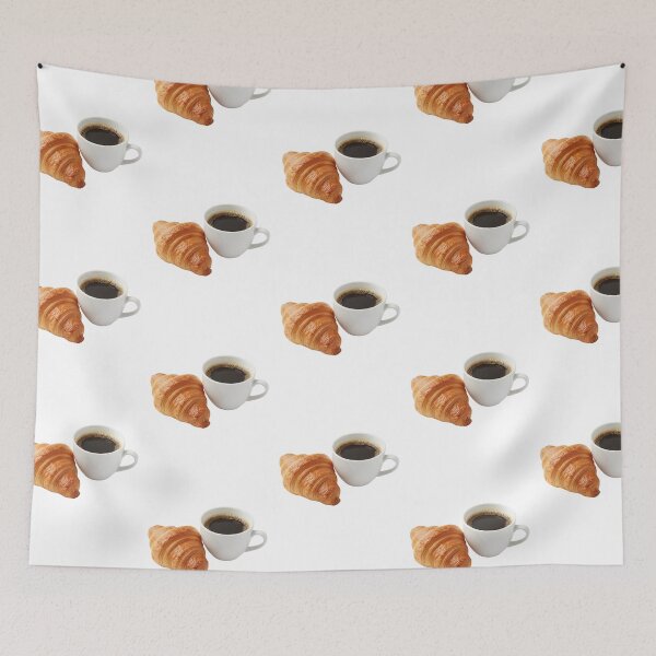 Item preview, Coffee and Croissant – Perfect Breakfast Aesthetic designed and sold by SOUFIANE1991.