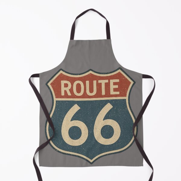 Item preview, Vintage Route 66 Highway Shield – Classic Americana Road Trip T Shirt Sign designed and sold by BB Design Garage.