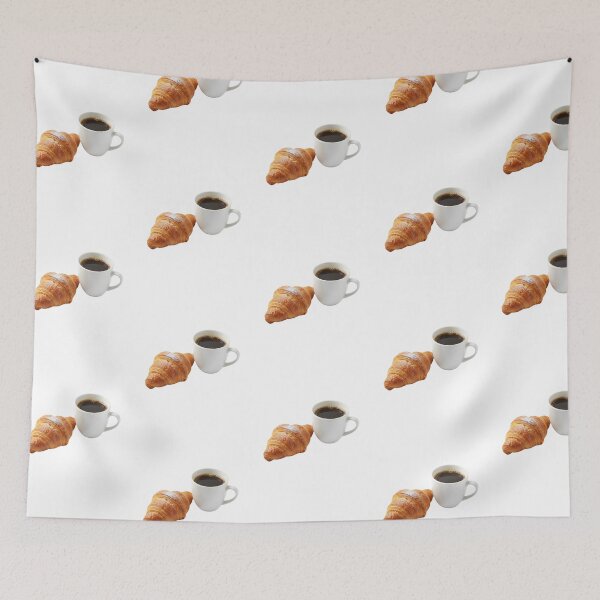 Item preview, Coffee and Croissant – Perfect Breakfast Aesthetic designed and sold by SOUFIANE1991.
